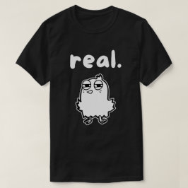 Camiseta Verdadero. Gracioso pollo sarcástico