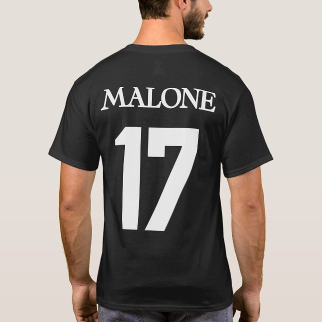 Camiseta Verdadero Símbolo de Dios MALONE 17 (Reverso)