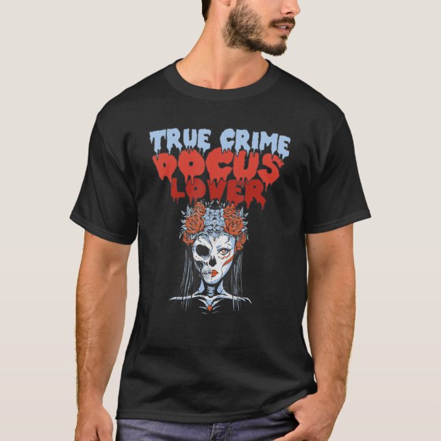 Camiseta Verdaderos documentos de crímenes (Anverso)