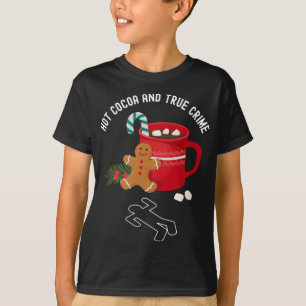 Camiseta Verdaderos Navidades del Crimen Vacaciones Navidad