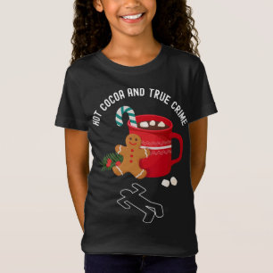Camiseta Verdaderos Navidades del Crimen Vacaciones Navidad