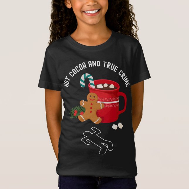 Camiseta Verdaderos Navidades del Crimen Vacaciones Navidad (Anverso)