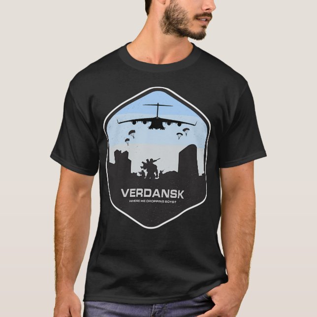 Camiseta Verdansk Warzone Battle Royale (Anverso)