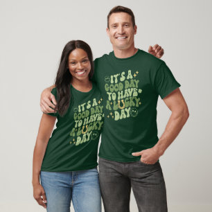 Camiseta Verde Afortunada