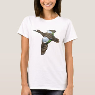camiseta verde azulada Azul-coa alas