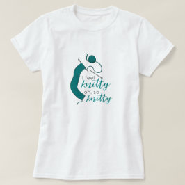 Camiseta Verde azulado Me Siento Tedioso, Oh Tan Cuidadoso