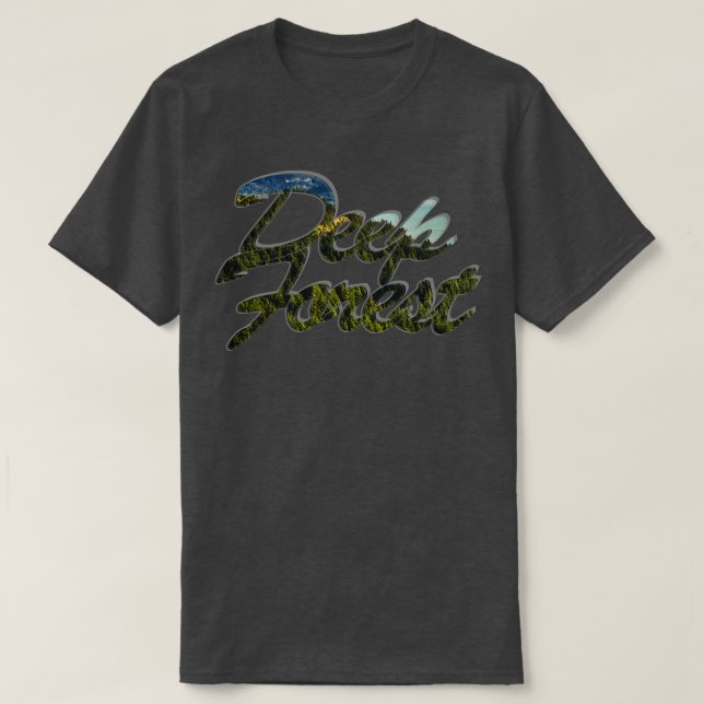 Camiseta Verde bosque (Diseño del anverso)