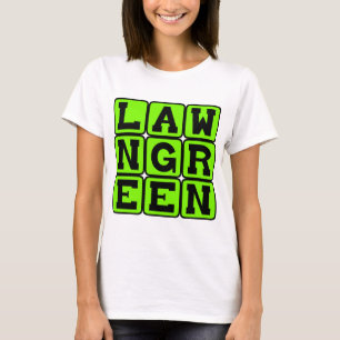 Camiseta Verde Césped, Color