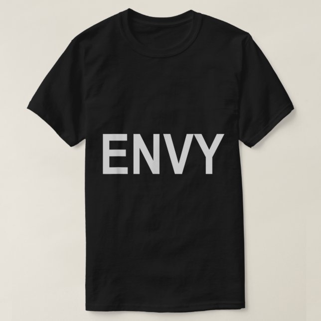 Camiseta Verde con parejas envidiables disfraz de Halloween (Diseño del anverso)
