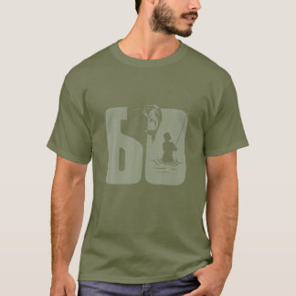 Camiseta Verde de cumpleaños 60 pescador