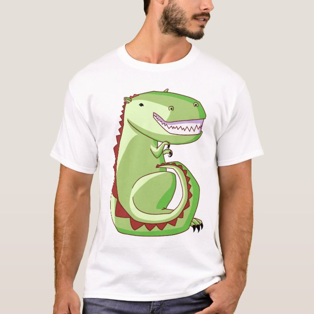 Camiseta verde de Dino (Anverso)