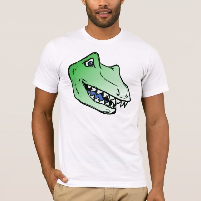 Camiseta Verde de Dinosorio (Anverso)