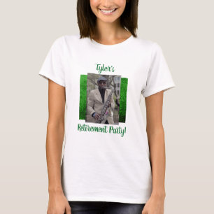 Camiseta Verde de encargo de la celebración del fiesta del
