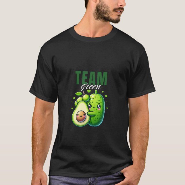 Camiseta Verde de equipo (Anverso)