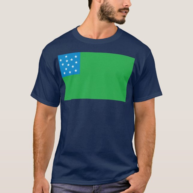 Camiseta verde de la bandera de los muchachos de (Anverso)