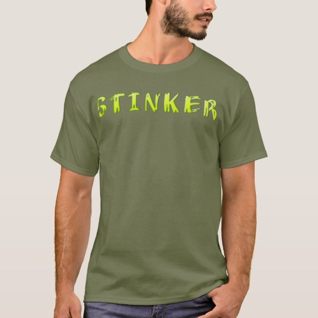 Camiseta verde de la COSA MALOLIENTE (Anverso)