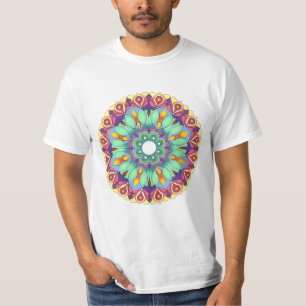 Camiseta Verde de la mandala