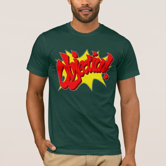 Camiseta verde de la objeción (Anverso)