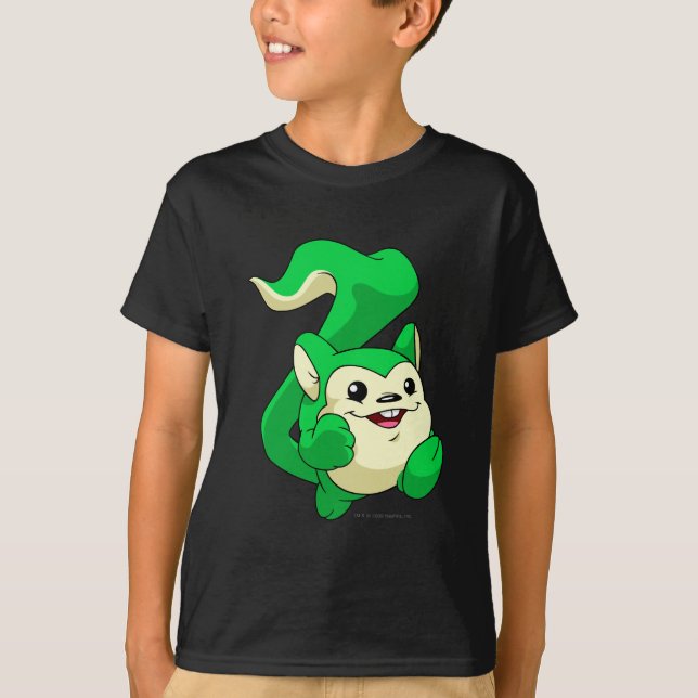 Camiseta Verde de Meerca (Anverso)