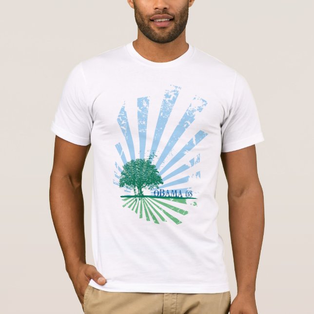 Camiseta Verde de Obama (Anverso)