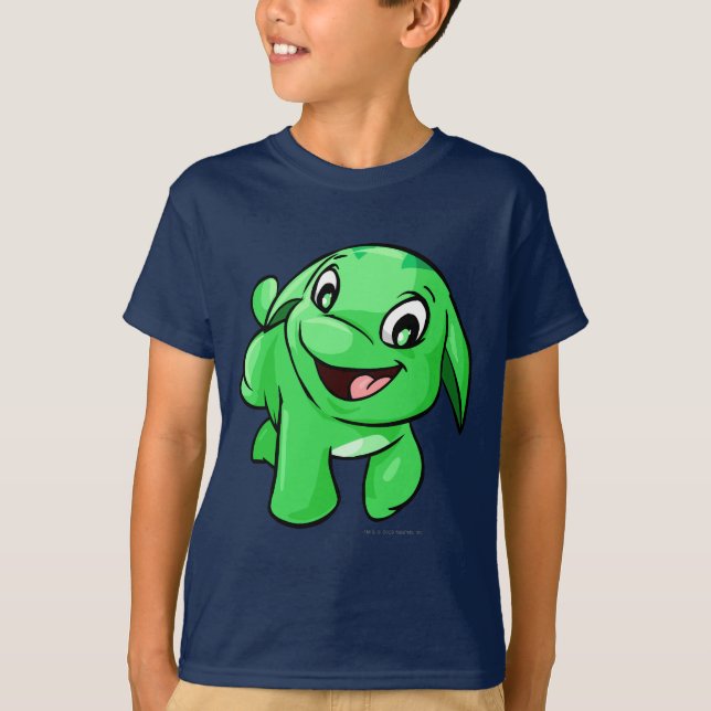 Camiseta Verde de Poogle (Anverso)
