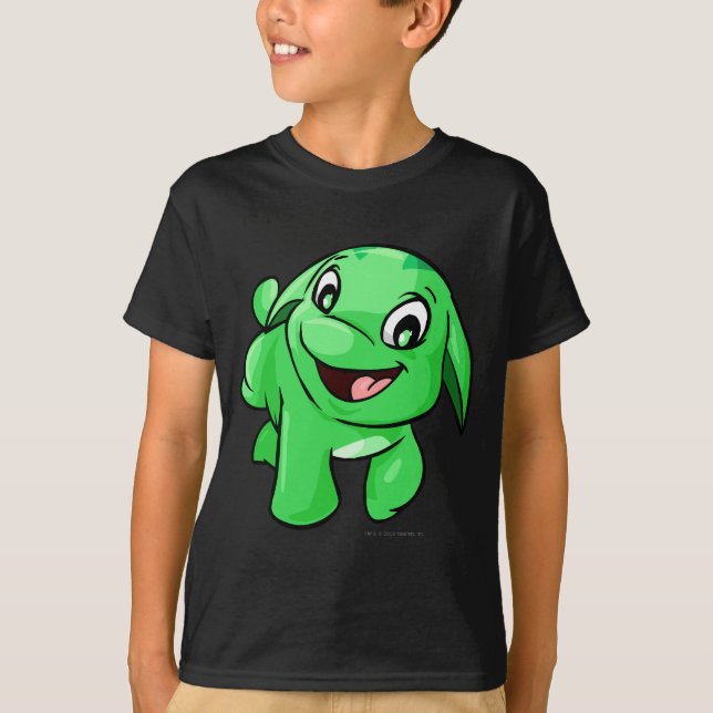 Camiseta Verde de Poogle (Anverso)