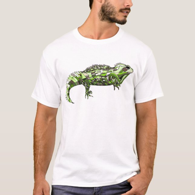 Camiseta Verde de Tuatara (Anverso)