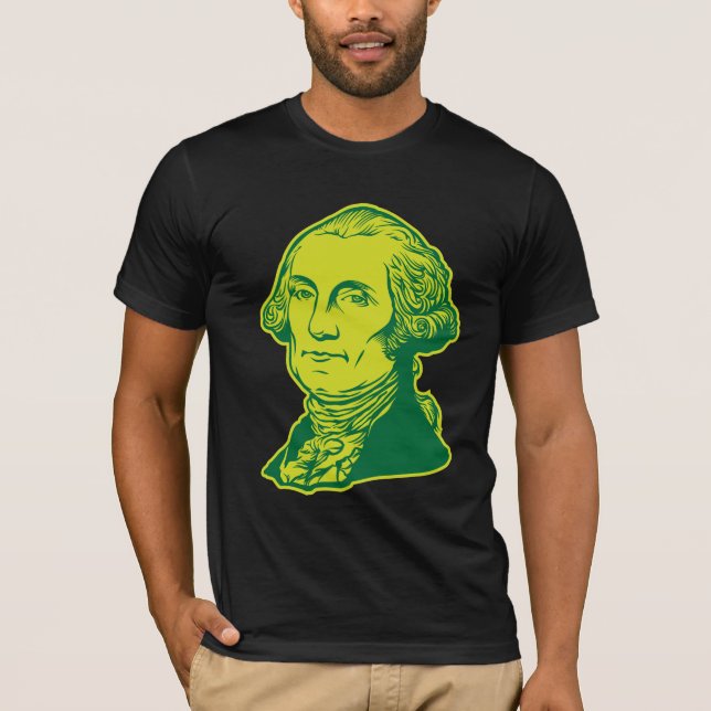 Camiseta verde de Washington (Anverso)