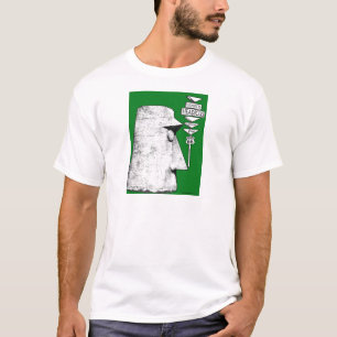 Camiseta Verde del camino de Antares de la ruta 66 de