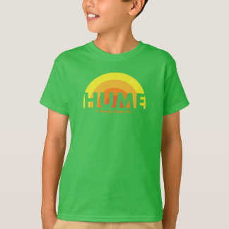 Camiseta verde del equipo de niños