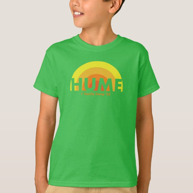 Camiseta verde del equipo de niños (Anverso)
