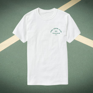 Camiseta verde del Escudo del club social del PKBL