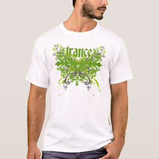 Camiseta Verde del follaje del trance