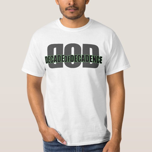 Camiseta Verde del Logotipo-T del DOD (Anverso)
