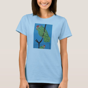 camiseta verde del loro