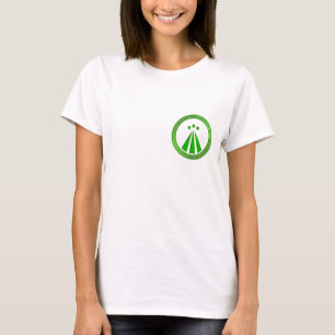 Camiseta Verde del neón del símbolo de OBOD