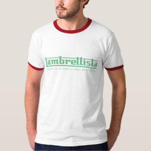 Camiseta verde del texto de escuela vieja de