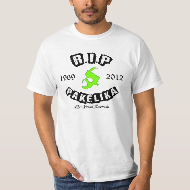 Camiseta verde del tributo de la máscara de (Anverso)