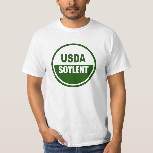 CAMISETA VERDE DEL USDA SOYLENT (Anverso)