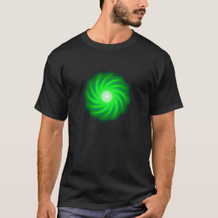 Camiseta verde del viaje
