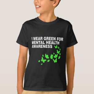 Camiseta Verde En Mayo Mes De Concienciación Sobre La Salud
