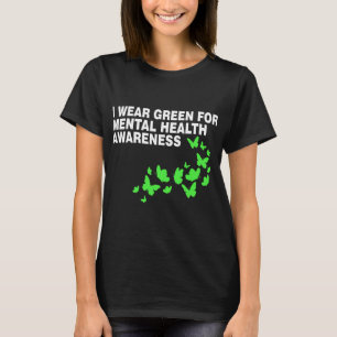 Camiseta Verde En Mayo Mes De Concienciación Sobre La Salud