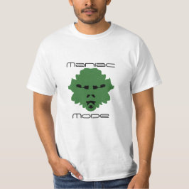 Camiseta verde en modo Maniac