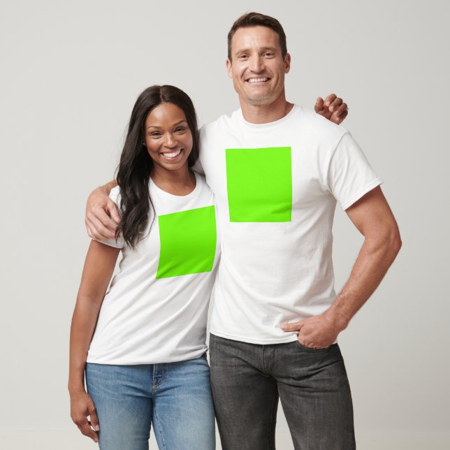 Camiseta Verde fluorescente (Unisexo)