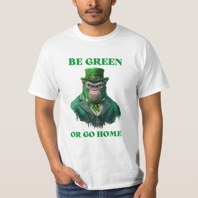 Camiseta verde gorila (Anverso)