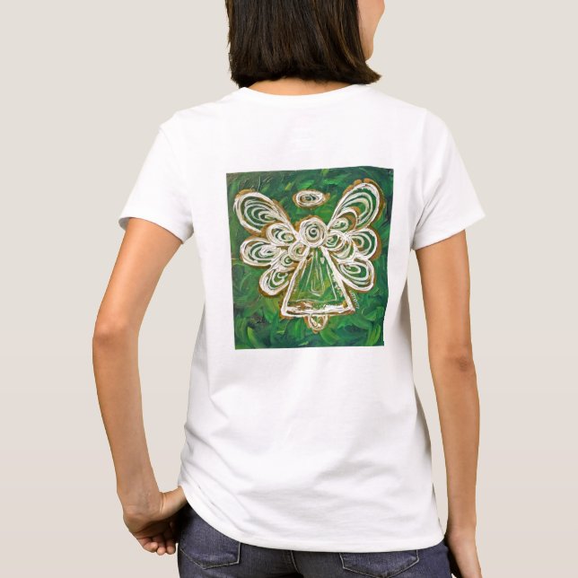 Camiseta verde (imagen de atrás) (Reverso)