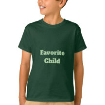 Camiseta verde infantil favorita para niños