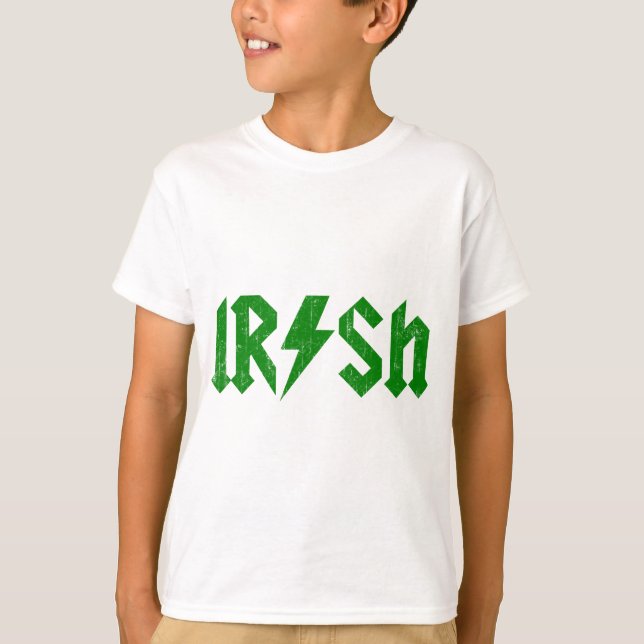 Camiseta Verde irlandés de AC/DC (Anverso)