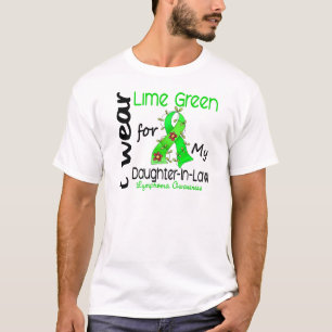 Camiseta Verde lima del desgaste del linfoma I para mi