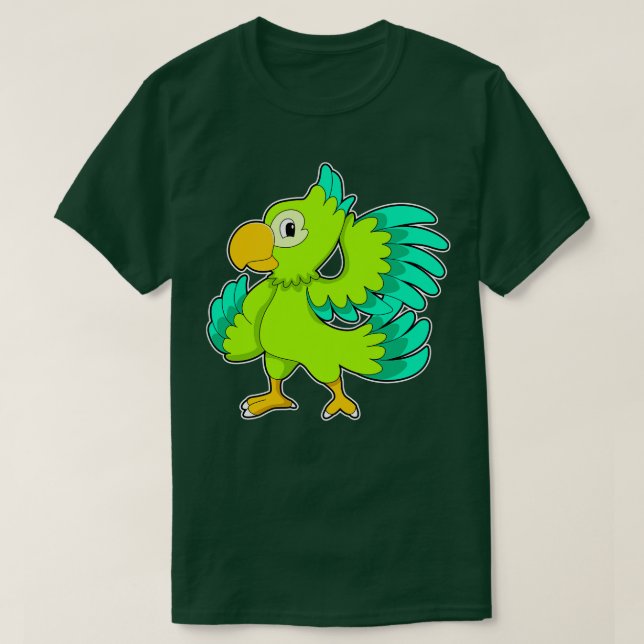 Camiseta Verde loro (Diseño del anverso)